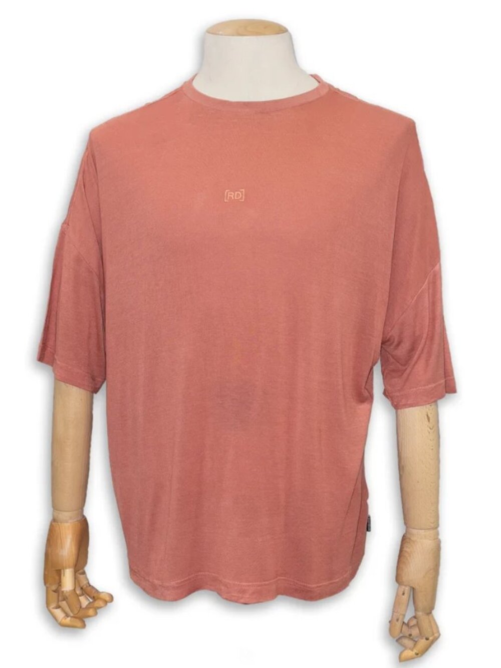 Reese De Luca Rust Drop Shoulder Short Sleeve Jersey T-Shirt/15496